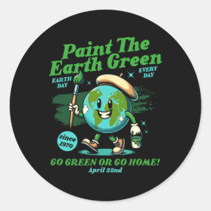 Adesivo Pintar a Terra Consciência Ecológica Terra