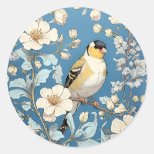 Adesivo Pintassilgo Americano Inspirado em William Morris