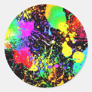 Adesivo Pinte splatters