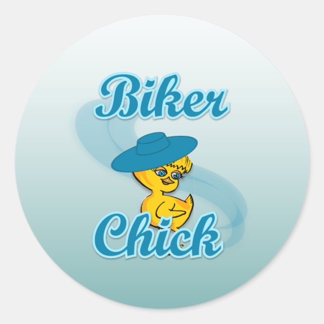 Adesivo Pintinho Biker nº 3 (Frente)