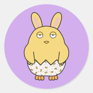 Adesivo Pintinho Borny Bunny