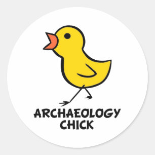 Adesivo Pintinho de arqueologia