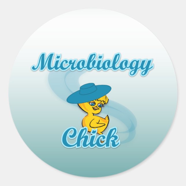 Adesivo Pintinho de Microbiologia 3 (Frente)