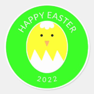 Adesivo Pintinho De Ovos Quebrados, Bonito Dia Do Felz pas