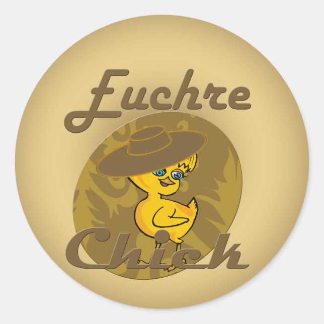Adesivo Pintinho Euchre nº 6 (Frente)