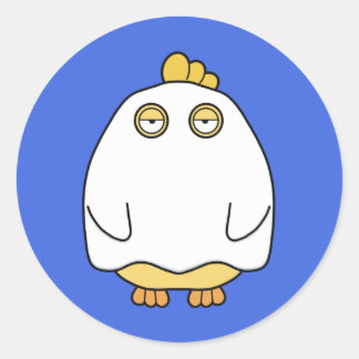 Adesivo Pintinho Ghost Grumpy