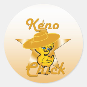 Adesivo Pintinho Keno nº 10