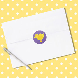 Adesivo Pintinho páscoa