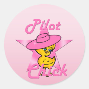 Adesivo Pintinho piloto nº 8