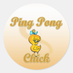 Adesivo Pintinho Ping Pong