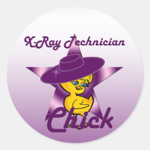 Adesivo Pintinho Técnico de Raio X nº 9