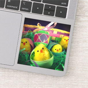 Adesivo Pintinhos de páscoa