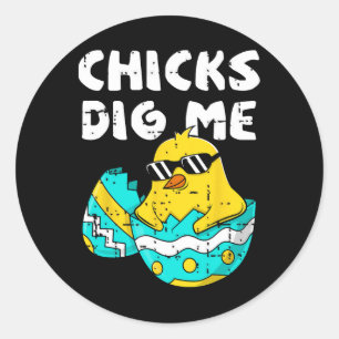 Adesivo Pintinhos Engraçados Para Homens Meninos Crianças 