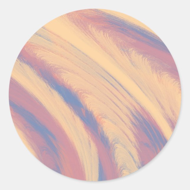 Adesivo Pintura a amarelo-Primavera brilhante e a aquarela (Frente)