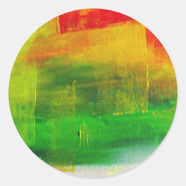 Adesivo pintura abstrato (Frente)