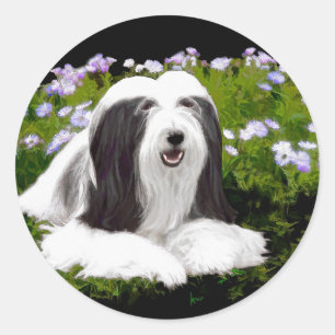Adesivo Pintura Collie com Manteiga - Arte Cachorra Origin