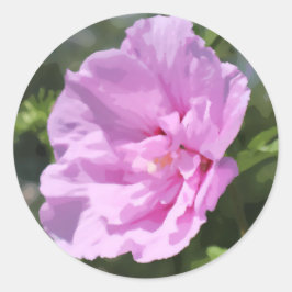 Adesivo Pintura com ventilador digital de hibiscus duplo r