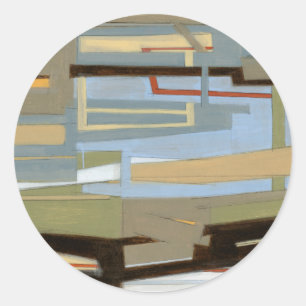 Adesivo Pintura da expressão livre moderna de Norman Wyat