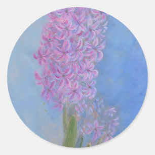 Adesivo Pintura da Flor Lilac-Rosa