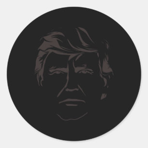 Adesivo Pintura De Donald Trump