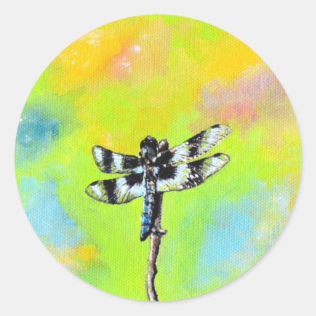 Adesivo Pintura de Dragonfly Shimmering (Frente)
