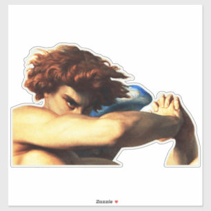 Adesivo Pintura de Fallen Angel por Alexandre Cabanel