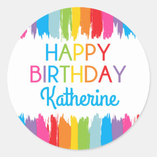 Adesivo Pintura de Festas de aniversário