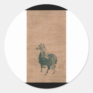 Adesivo Pintura de Miyamoto Musashi, cerca de 1600