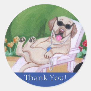 Adesivo Pintura dos Labradores do Partido Poolside