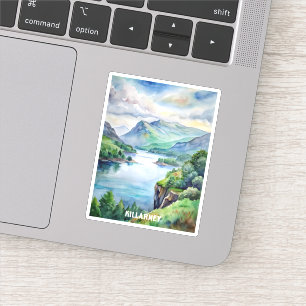 Adesivo Pintura em Aquarela no Parque Nacional do Killarne