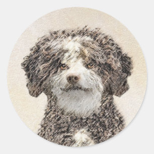 Adesivo Pintura Espanhola de Cachorros - Arte Cachorra Ori