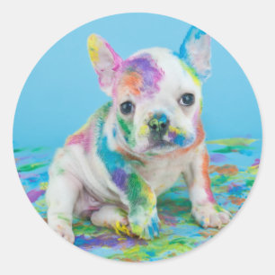 Adesivo PINTURAS ESPLATADAS DE VACAS! Quebra-cabeça DE JIG