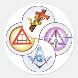 Adesivo Pinwheel de Digitas do rito de York