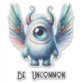 Adesivo Pip - Autocolante monstro de olhos unidos