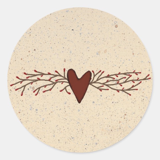 Adesivo Pip Berry Heart Sticker (Frente)