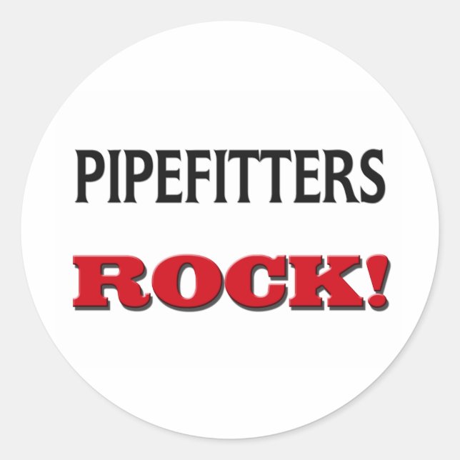 Adesivo Pipefitters Rock (Frente)