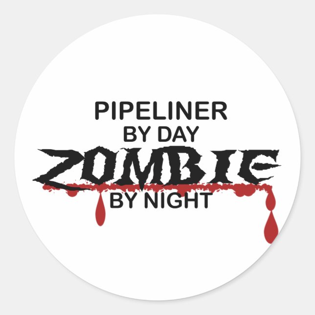 Adesivo Pipeliner Zombie (Frente)