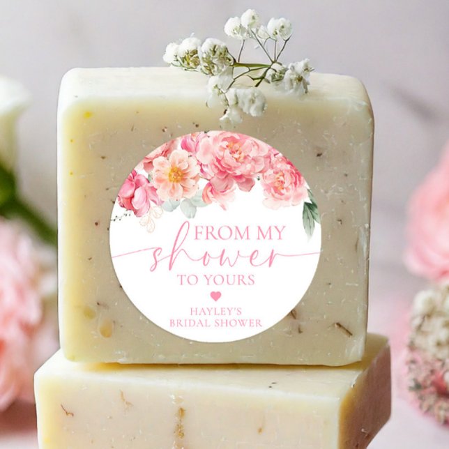 Adesivo Piper Peony Floral Do Meu Chá Aos Seus Favoritos (Criador carregado)