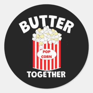 Adesivo Pipoca de Filme BUTTER Juntos
