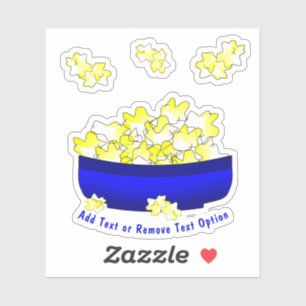 Adesivo Pipoca Hora do Filme