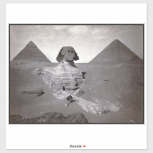 Adesivo Pirâmides de Sphinx e Giza do excelente Necropolis