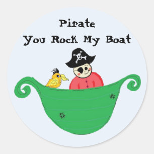 Adesivo Pirata Você Balança Meu Barco