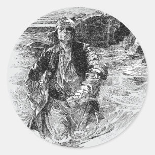 Adesivo Piratas Antigos, Sir Henry Morgan no Oceano