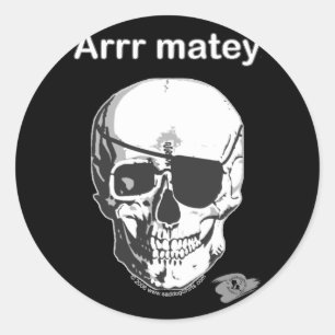 Adesivo Pirate - Arrr Matey