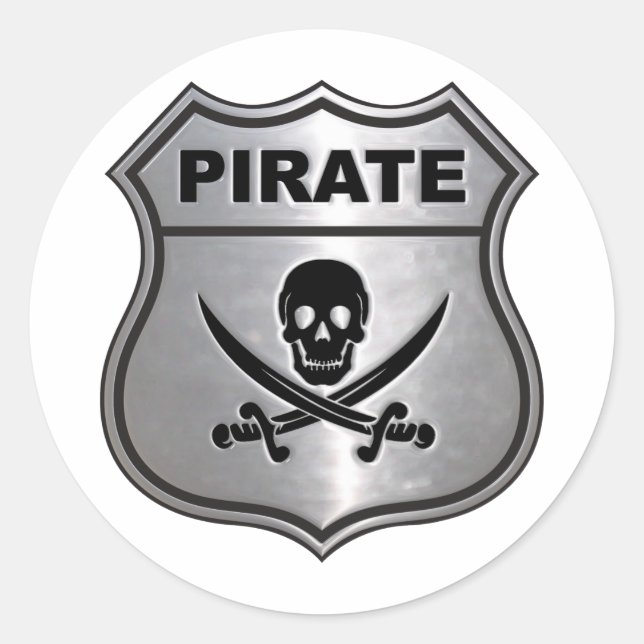 Adesivo Pirate Crest (Frente)