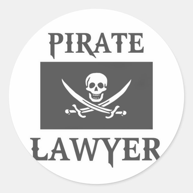 Adesivo Pirate Lawyer (Frente)