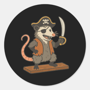 Adesivo Pirate Ogambm Dia de as Bruxas engraçado Costume P