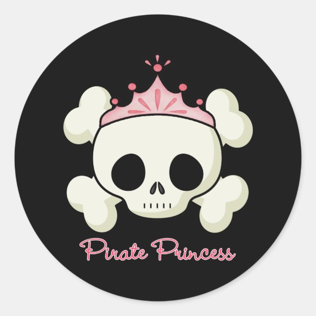 Adesivo Pirate Princess (Frente)