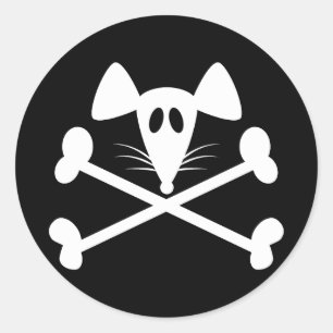 Adesivo Pirate Rodent