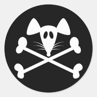 Adesivo Pirate Rodent